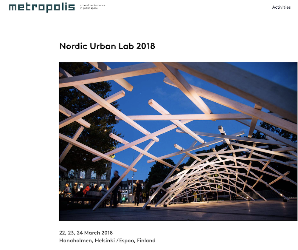 Image forNordic Urban Laboratory